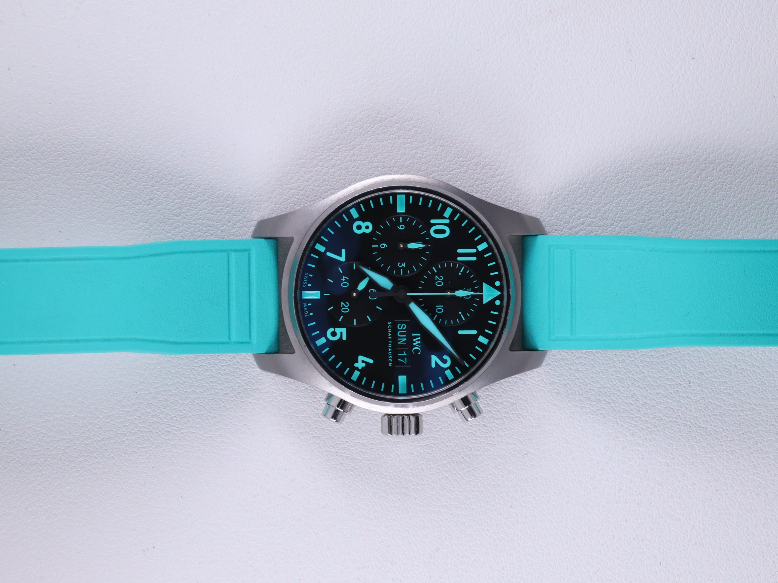 IWC 파일럿 워치 크로노그래프 41 메르세데스-AMG F1 에디션 IW388108 중고 2023년식