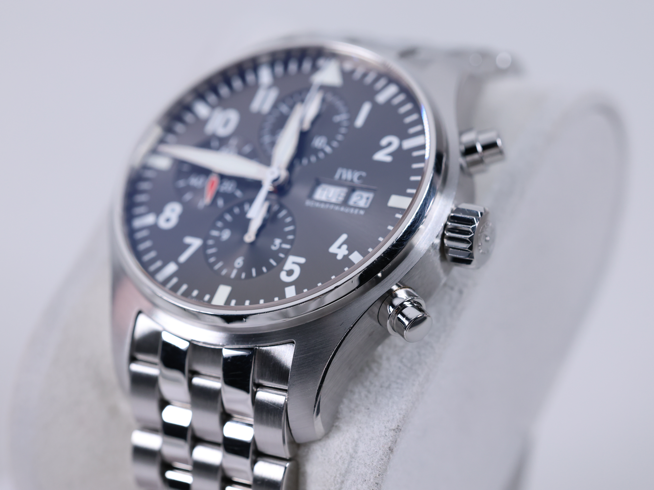 IWC 파일럿 워치 크로노그래프 스핏파이어 IW377719 중고 2016년식 추가11
