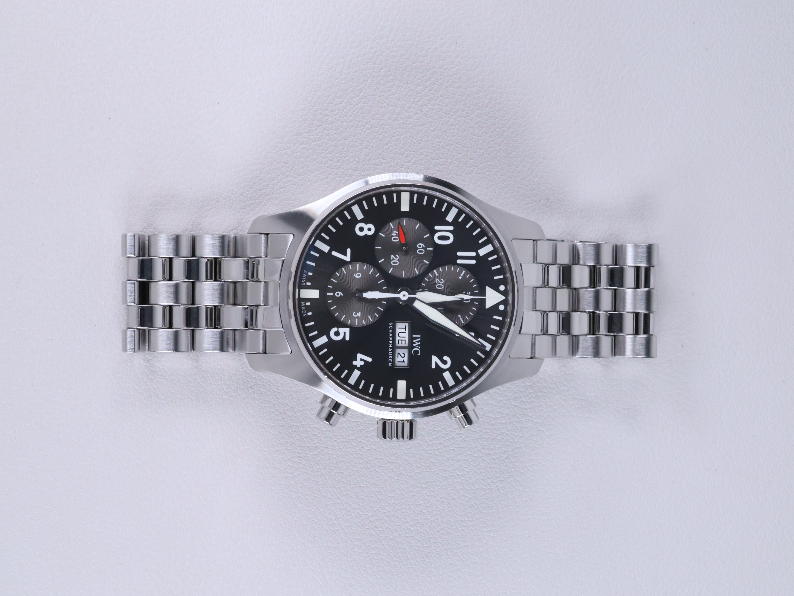 IWC 파일럿 워치 크로노그래프 스핏파이어 IW377719 중고 2016년식