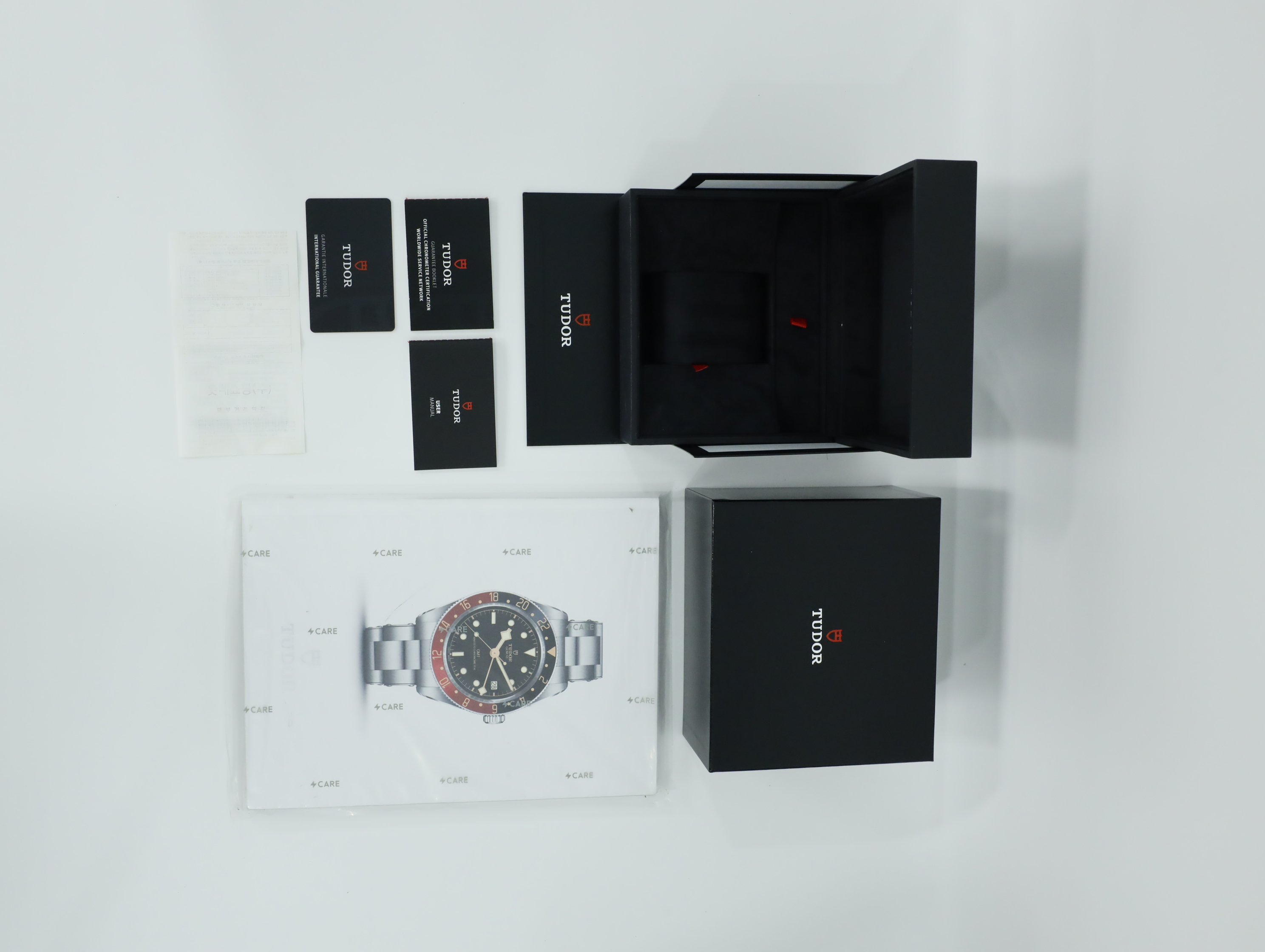 튜더 블랙 베이 58 M79030N-0001 중고 2024년식 풀패키지샷