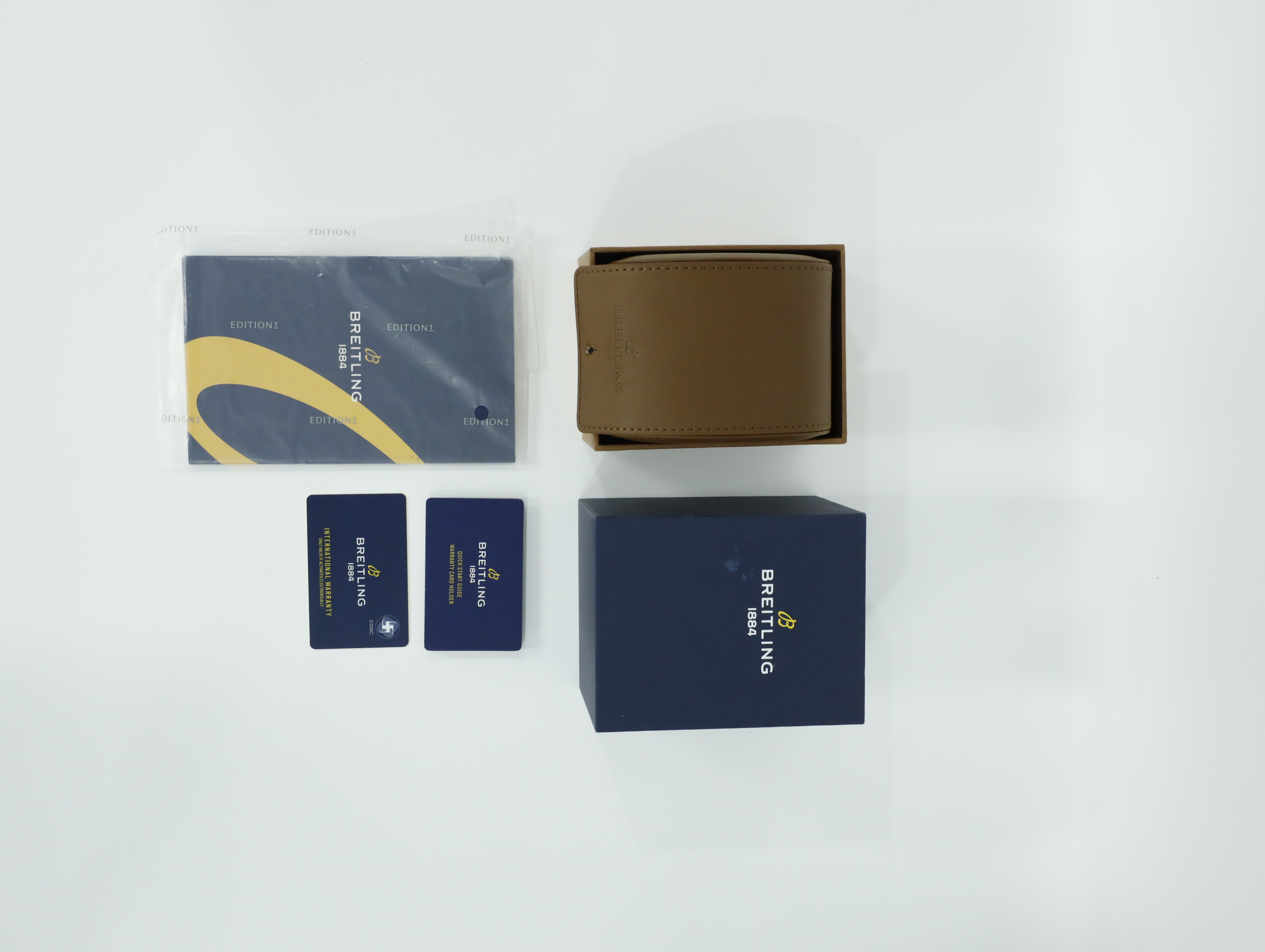 브라이틀링 내비타이머 B01 크로노그래프 46 AB0127211B1A1 중고 2021년식 풀패키지샷