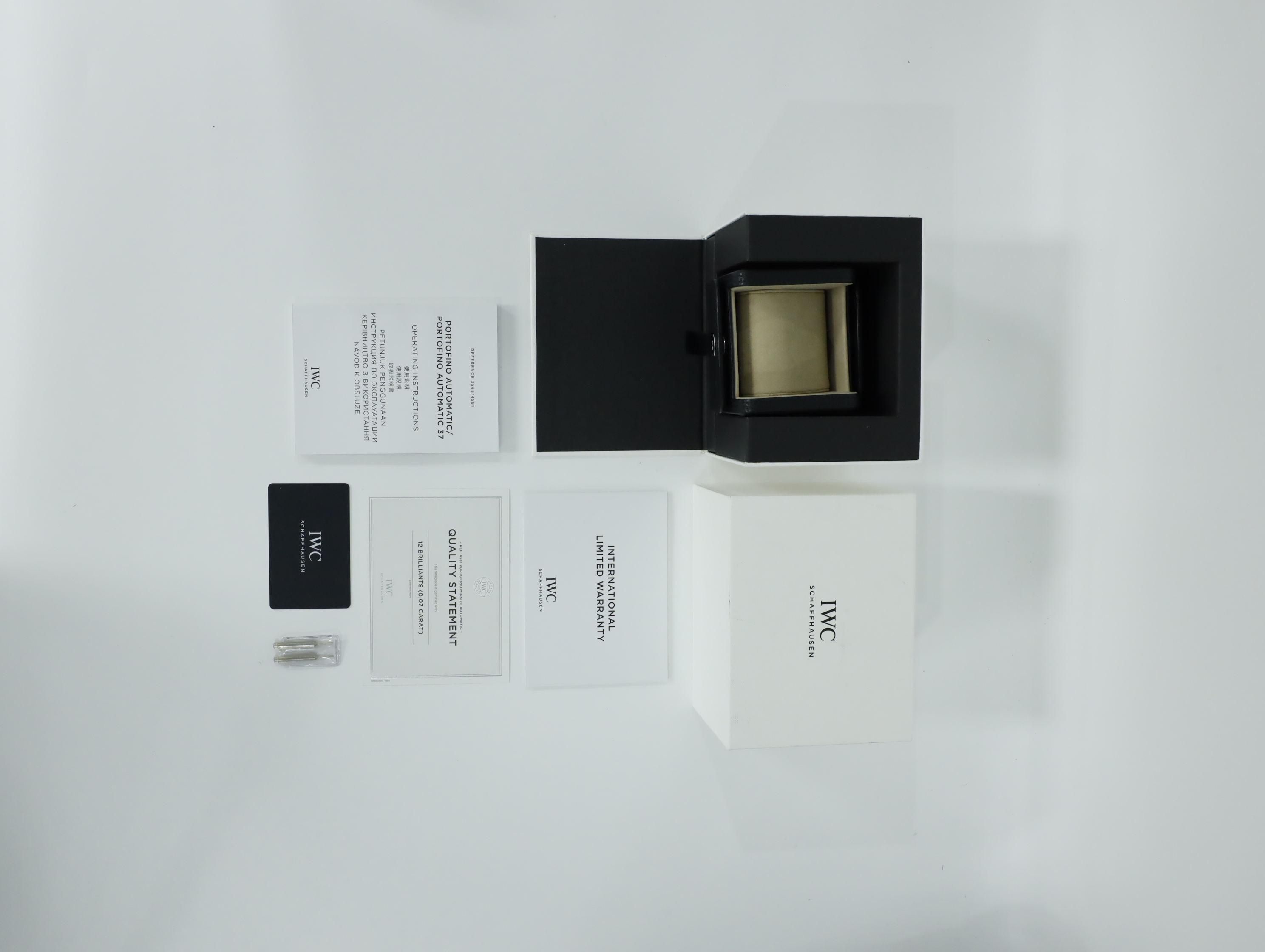 IWC 포르토피노 오토매틱 37 IW458110 중고 2021년식 풀패키지샷