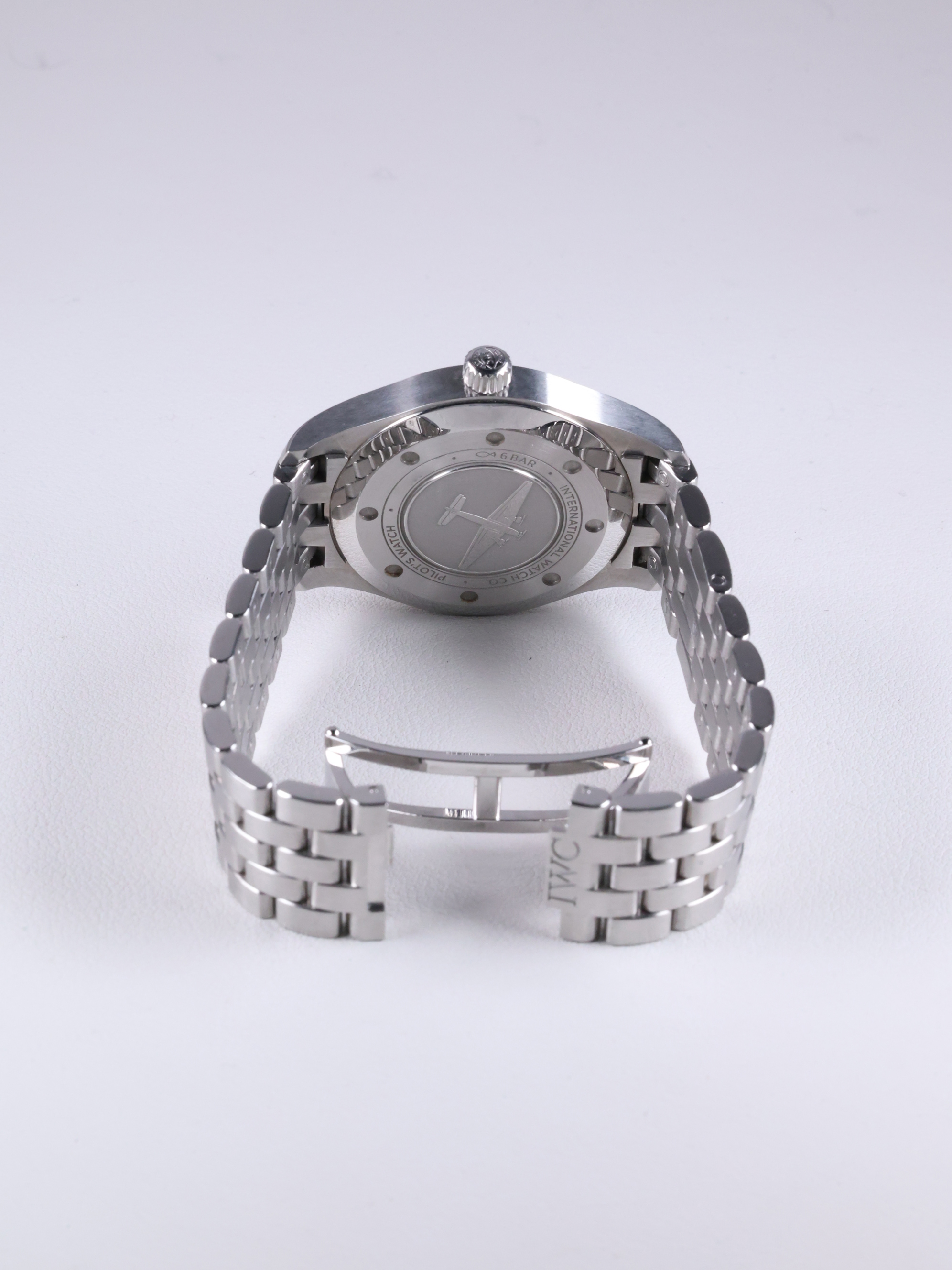IWC 파일럿 워치 오토매틱 36 IW324010 중고 2020년식 후면(전체)