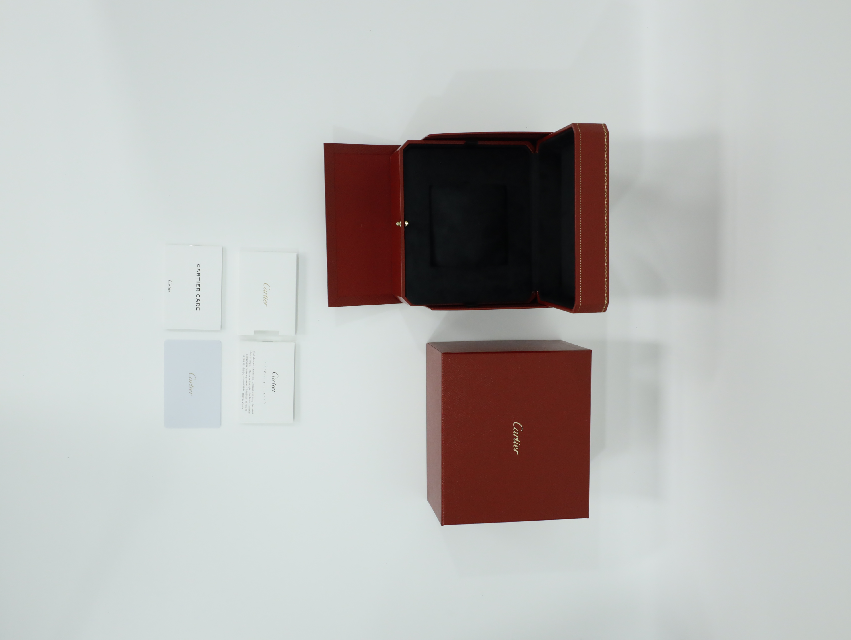 까르띠에 탱크 루이 까르띠에 워치 SM WGTA0342 중고 2025년식 풀패키지샷