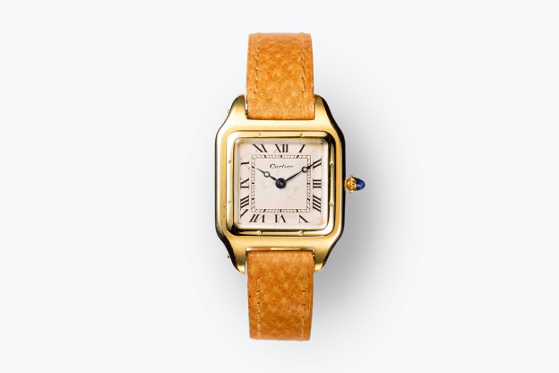 1904년 등장해 까르띠에 다이얼의 시그니쳐 요소를 남긴 산토스 <br>© https://revolutionwatch.com