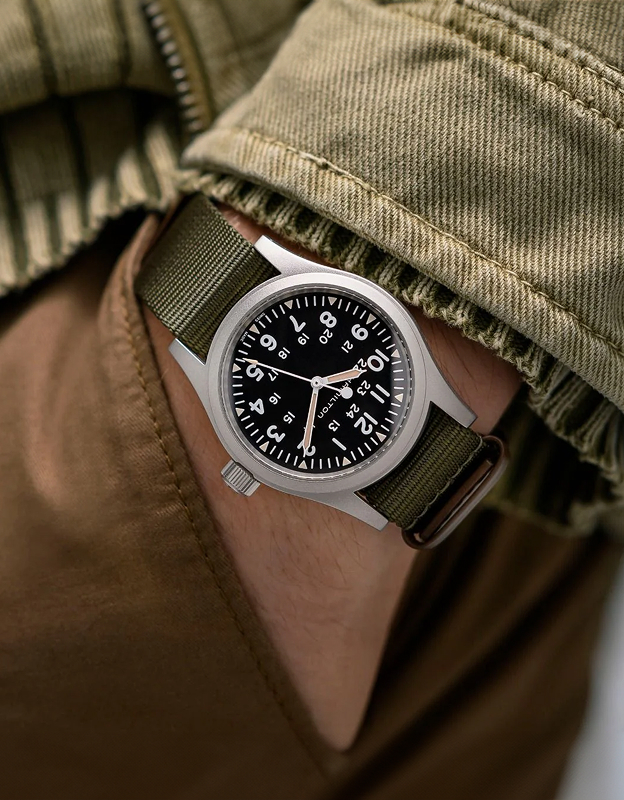 <b>Hamilton Khaki Field Mechanical 38 mm H69439931</b>
<br>https://www.goldentreejewellers.com
