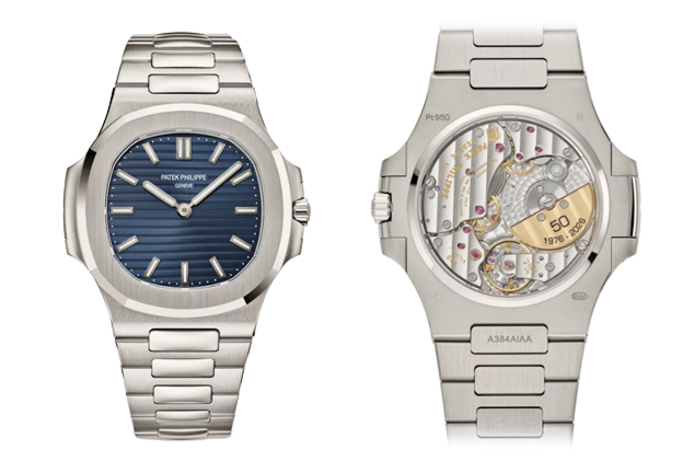 5610-1p-001 Platinum 38mm<br>©Patek Philippe