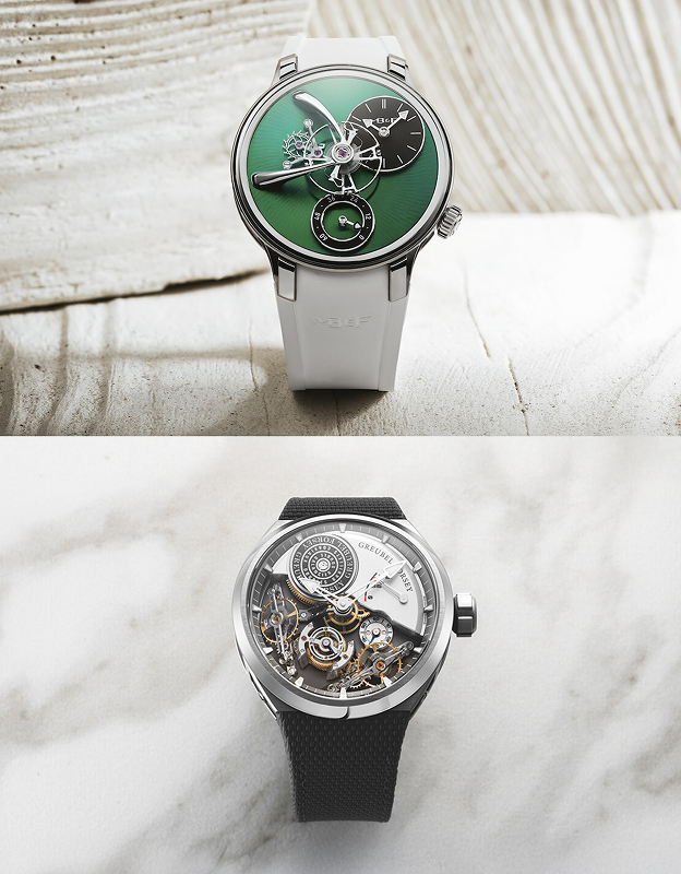 MB&F Legacy Machine 101 EVO<br/>Greubel Forsey Double Balancier Convexe<br/>© MB&F, Greubel Forsey