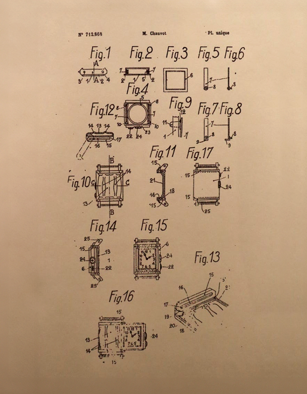 Reverso의 케이스 디자인 특허 출현 <br>ⓒ워치터미널