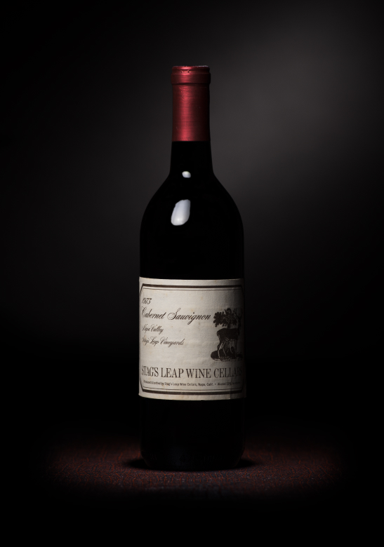 1976년, 샤또 무통 로칠드와 샤또 브리옹 보다도 높은 평가를 받은<br/>1973년 빈티지 Stag's Leap<br/>
사진 출처: Stag's Leap 공식 홈페이지