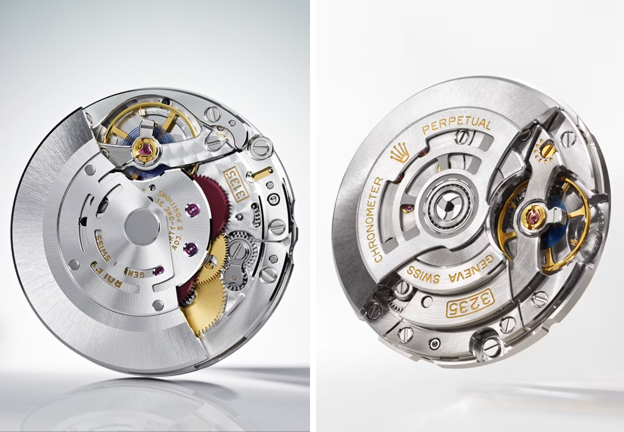 롤렉스의 Cal. 3135와 Cal. 3235 / © Rolex