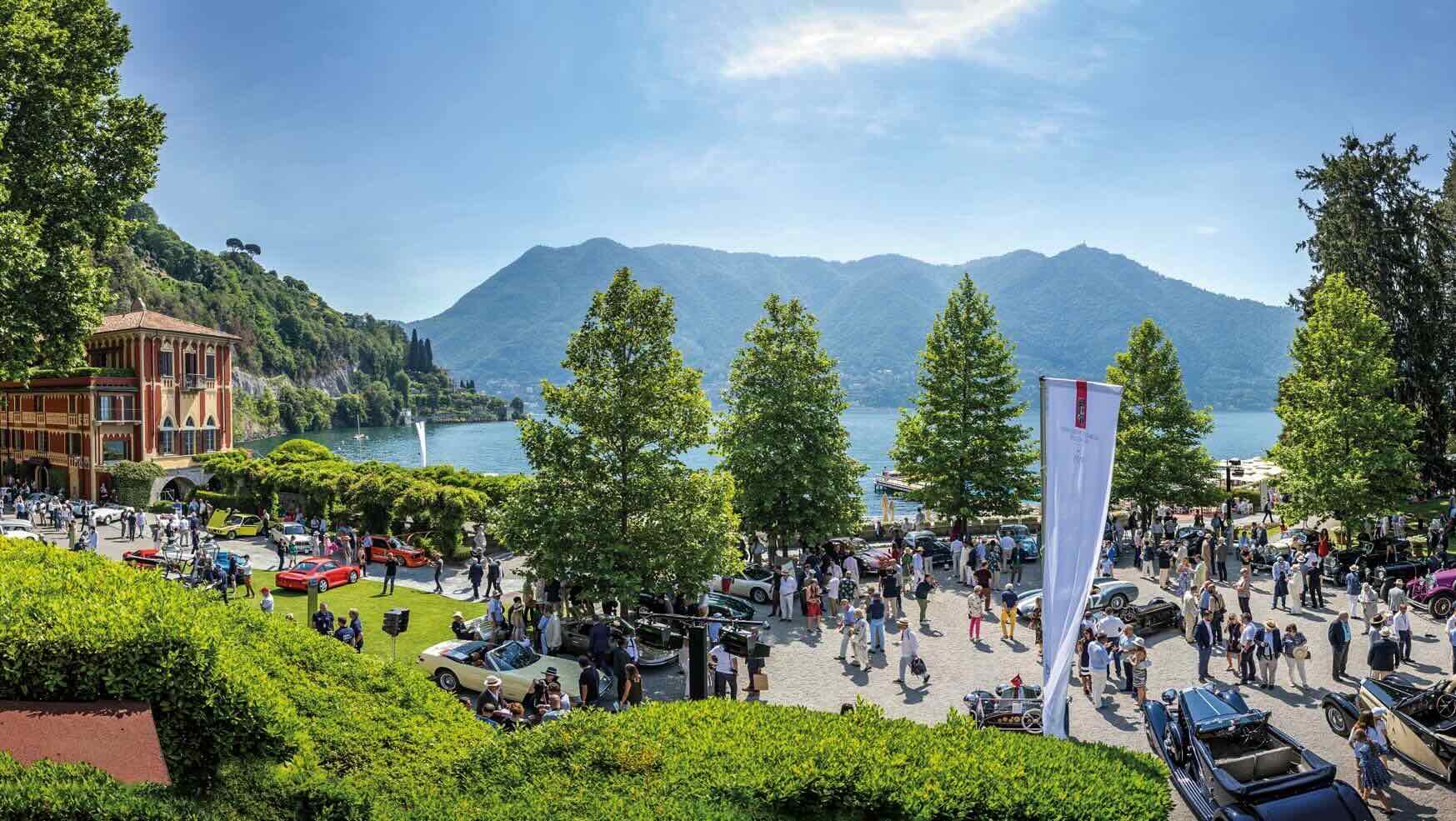 Concorso d'Eleganza Villa d'Este의 전경<br/>
사진 출처: Concorso d'Eleganza Villa d'Este, BMW Classic
