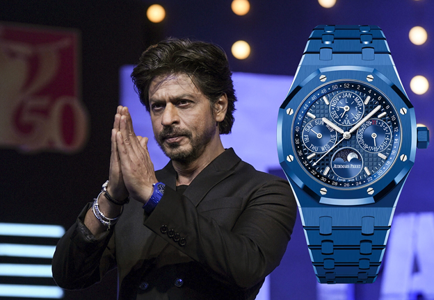 발리우드를 대표하는 인도 국민 배우 샤룩 칸<br/>© Shashank Parade, Audemars Piguet