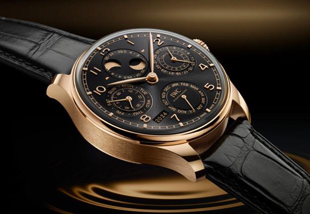 주로 그랑 컴플리케이션 시계에 사용되는 아머골드®<br/>© IWC Schaffhausen