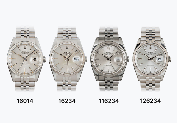 Rolex Datejust 36mm Silver Dial <br>Version History