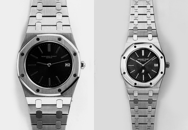 The first Royal Oak Ref. 5402 released in 1972<br>
https://apchronicles.audemarspiguet.com